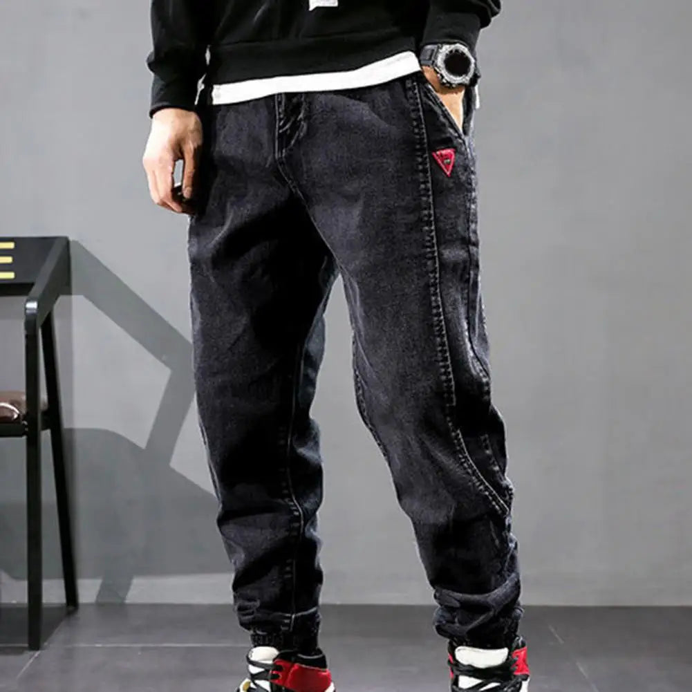 Ivan | Men's Casual Denim Jogger Cargo Pants