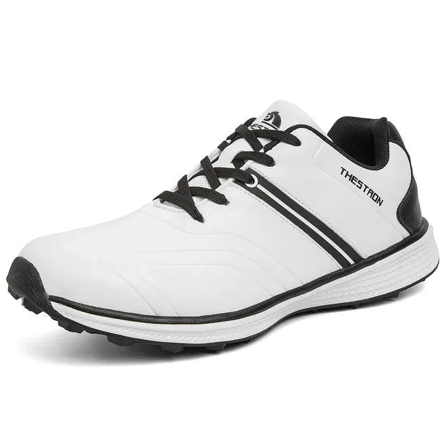 Porter | Men's Waterproof Golf Shoes with Fixed Spike Traction