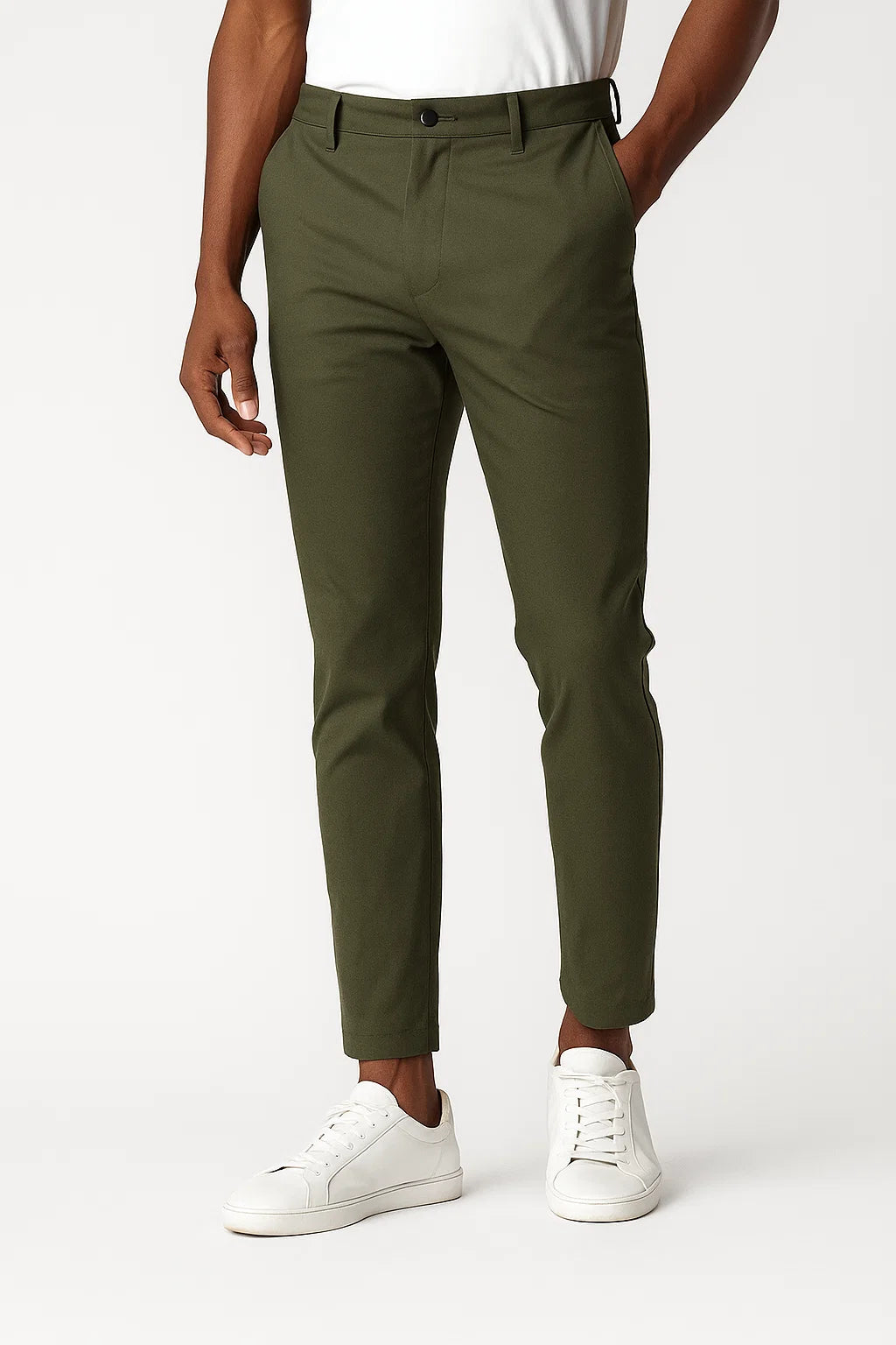Deus | Men's Slim Fit Cotton Twill Chino Pants