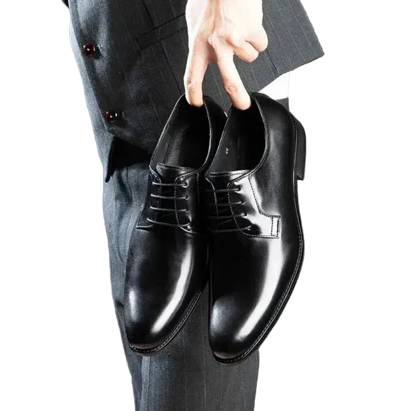 Harlan | Men's Oxford Dress Shoes with Patent Finish