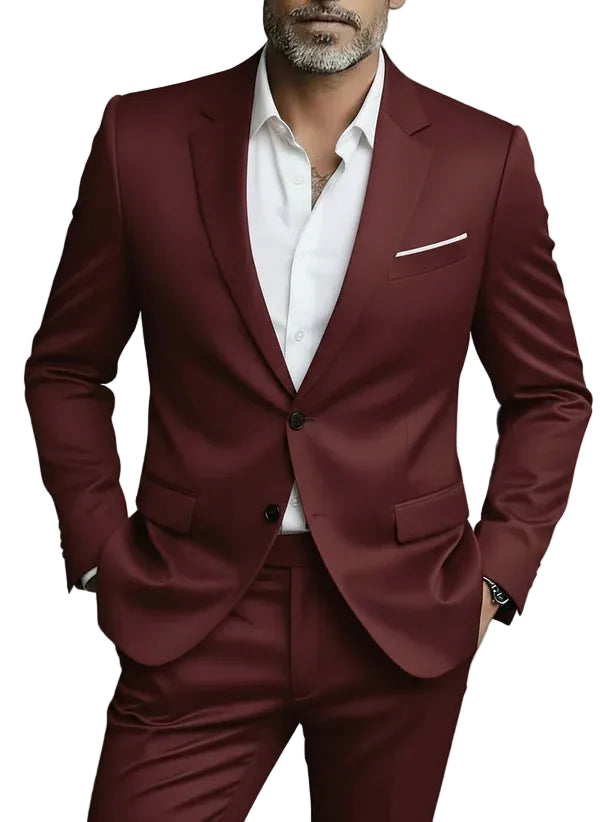 Jace | Men's Tailored Slim Fit Two-Piece Formal Suit