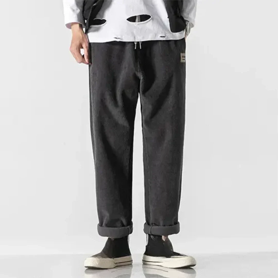 Johnny | Men's Casual Loose Wide-Leg Corduroy Pants