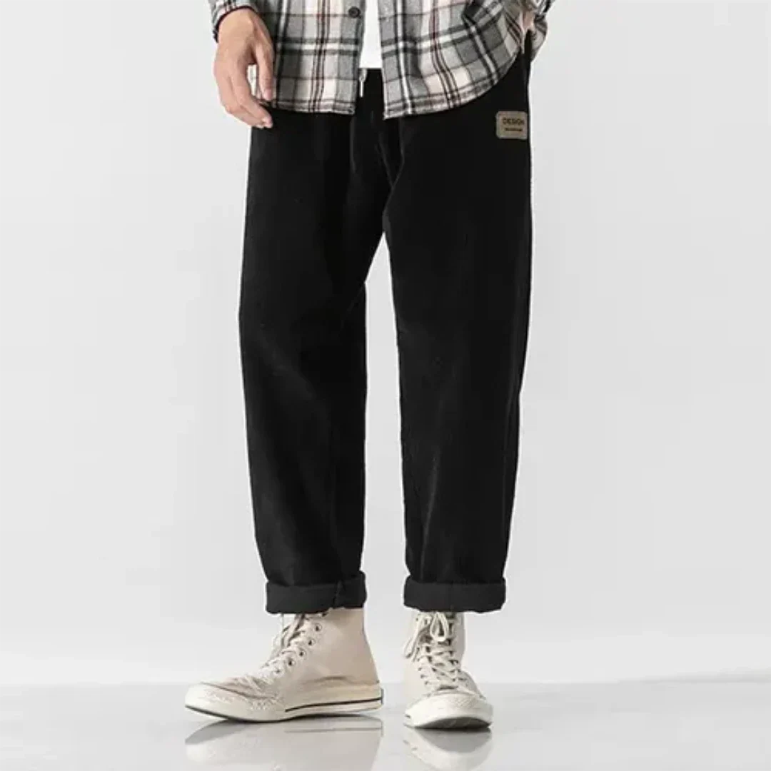 Johnny | Men's Casual Loose Wide-Leg Corduroy Pants