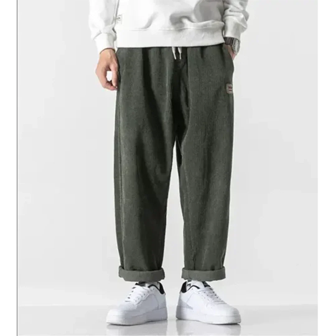 Johnny | Men's Casual Loose Wide-Leg Corduroy Pants