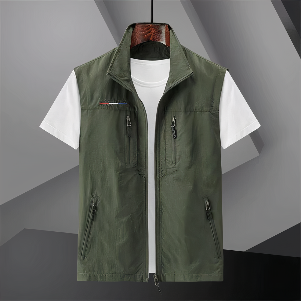 Glenn | Men's Multi-Pocket Utility Vest