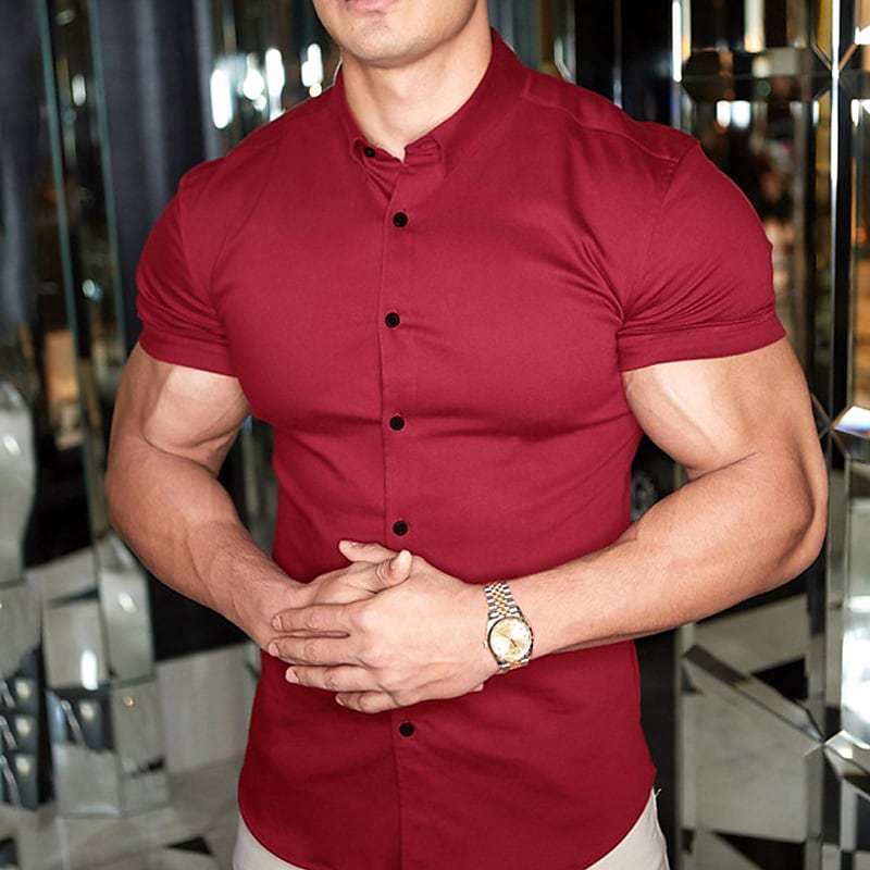 Kadey | Men's Form-Fitting Wrinkle-Free Shirt