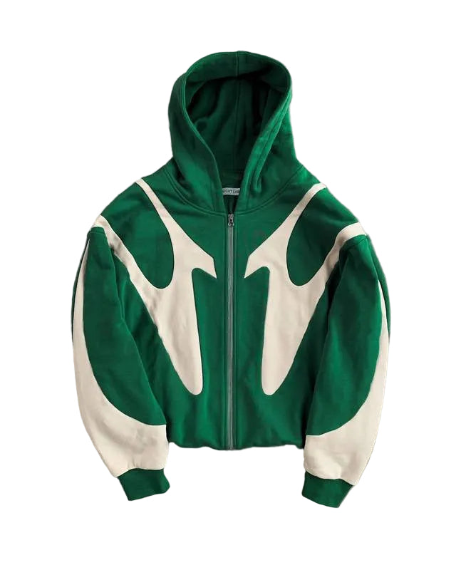 Anthony | Men's Zip-Up Graphic Hoodie