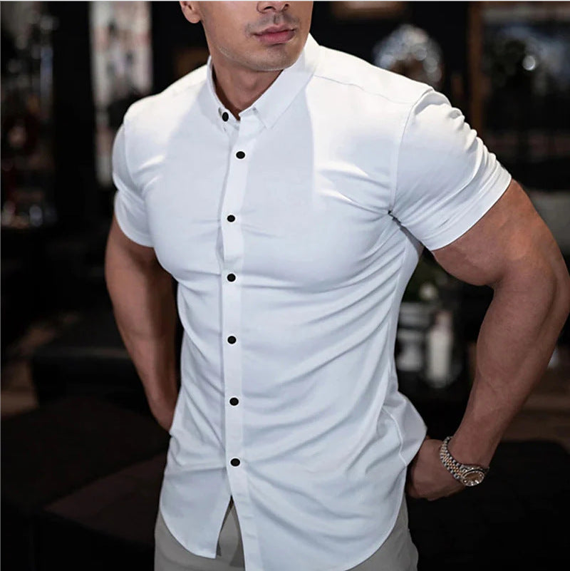 Kadey | Men's Form-Fitting Wrinkle-Free Shirt