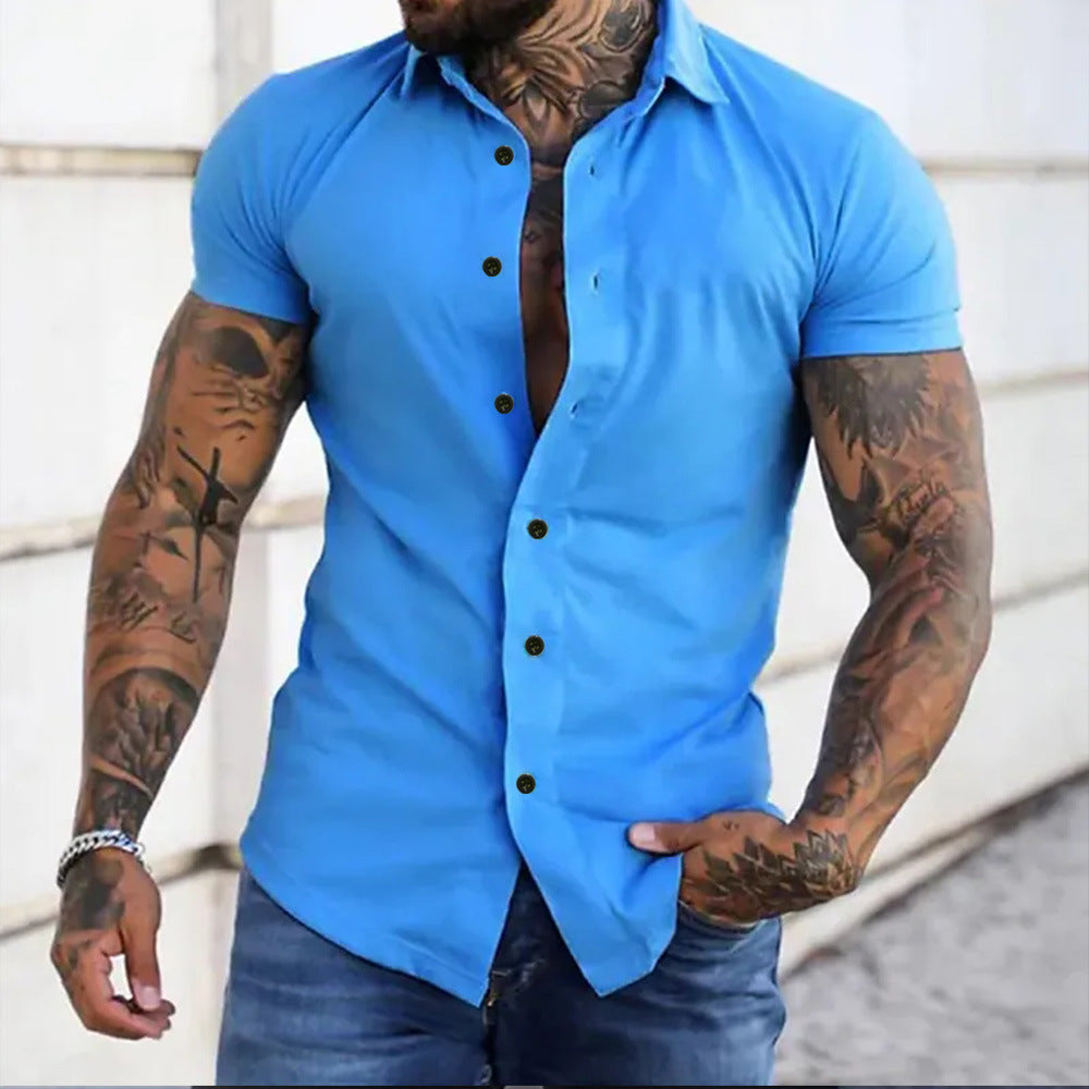 Kadey | Men's Form-Fitting Wrinkle-Free Shirt