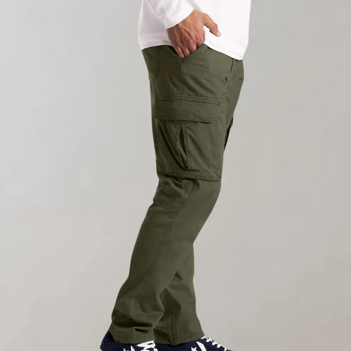 Rex | Men's Cotton Cargo Pants with Pockets