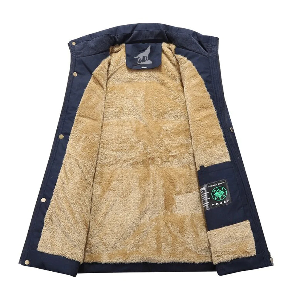 Jethro | Men's Insulated Winter Parka with Removable Hood