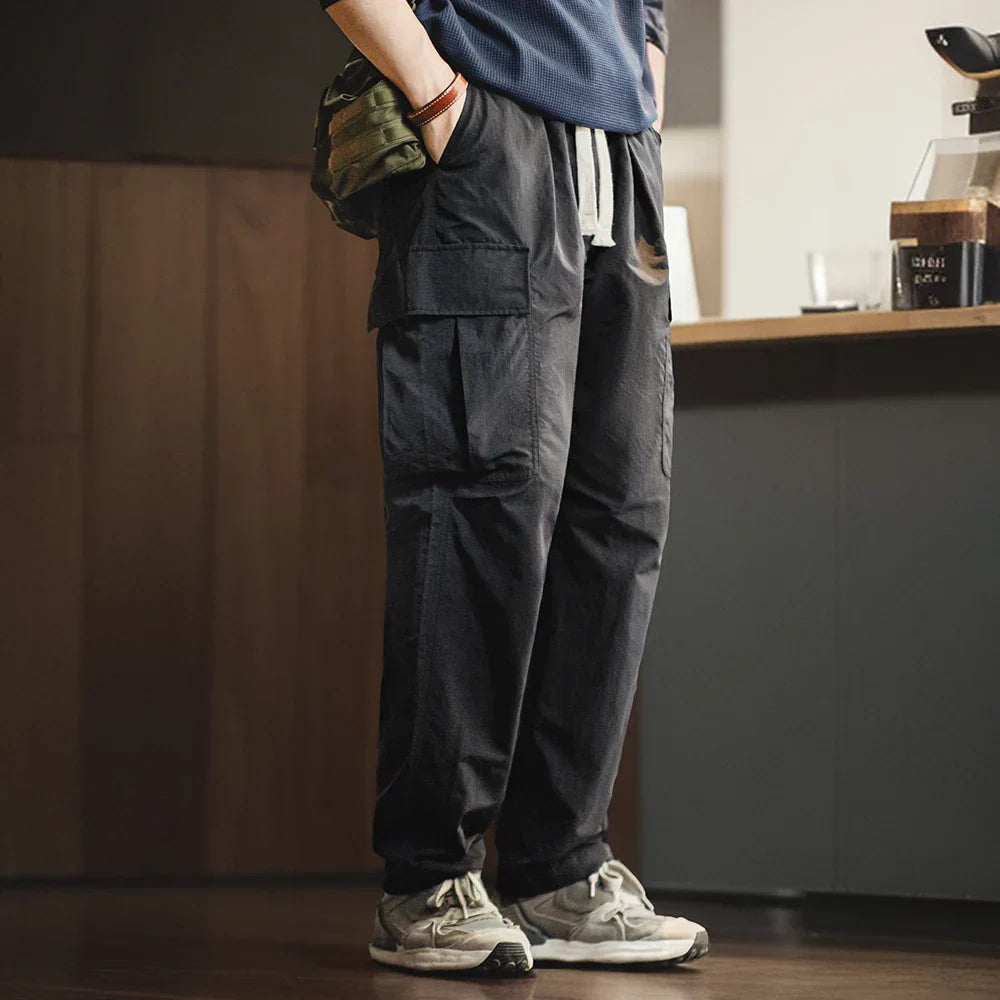 Clint | Men's Vintage Multi-Pockets Cargo Pants