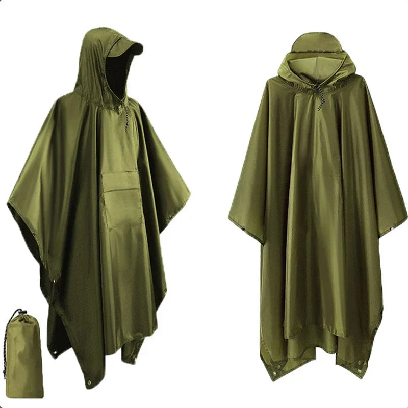 Oliver |  Men's 3-in-1 Waterproof Rain Poncho