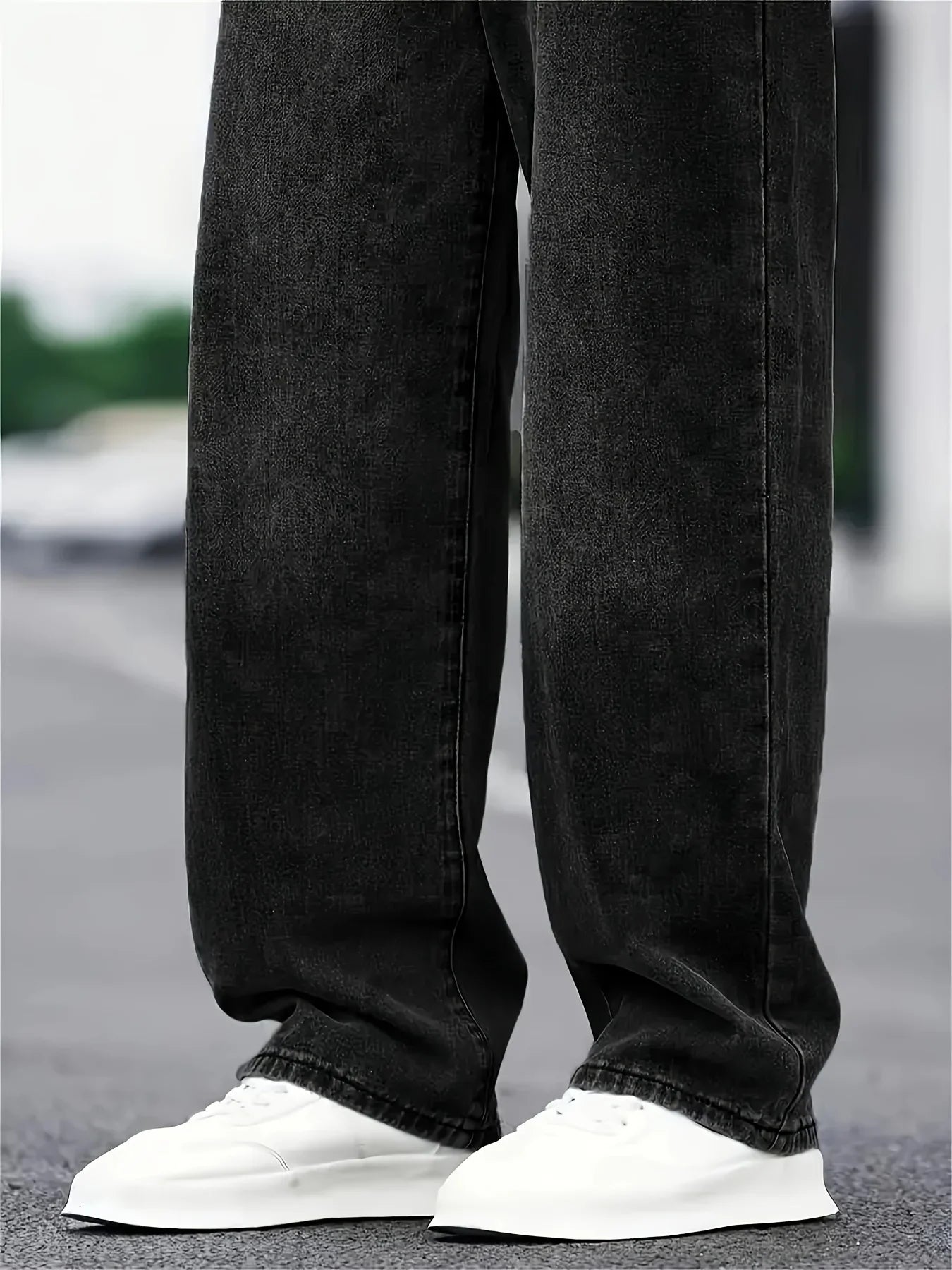 Kit | Men's Classic Baggy Straight Cut Jeans