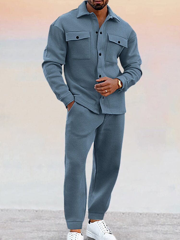 Grover | Men's Two-Piece Tailored Jacket & Slim Tapered Pants Set
