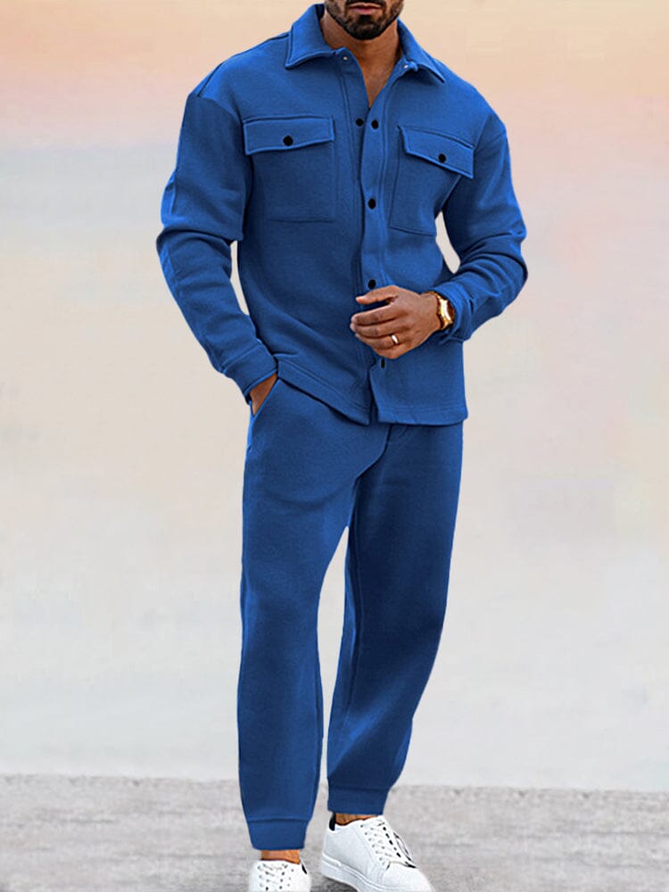 Grover | Men's Two-Piece Tailored Jacket & Slim Tapered Pants Set