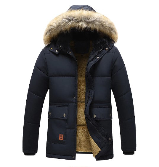 Jethro | Men's Insulated Winter Parka with Removable Hood