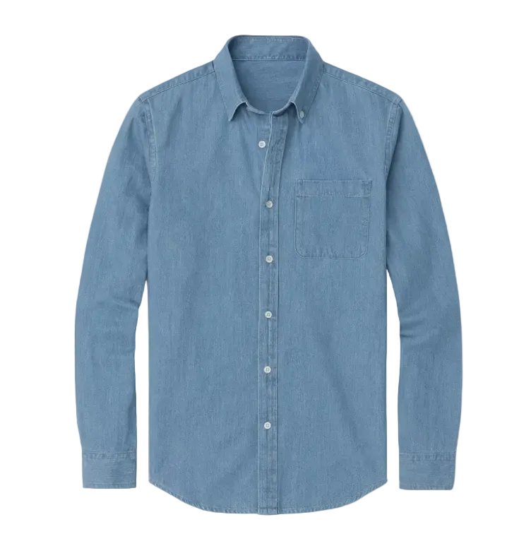 Charles | Men's Classic Fit Denim Shirt
