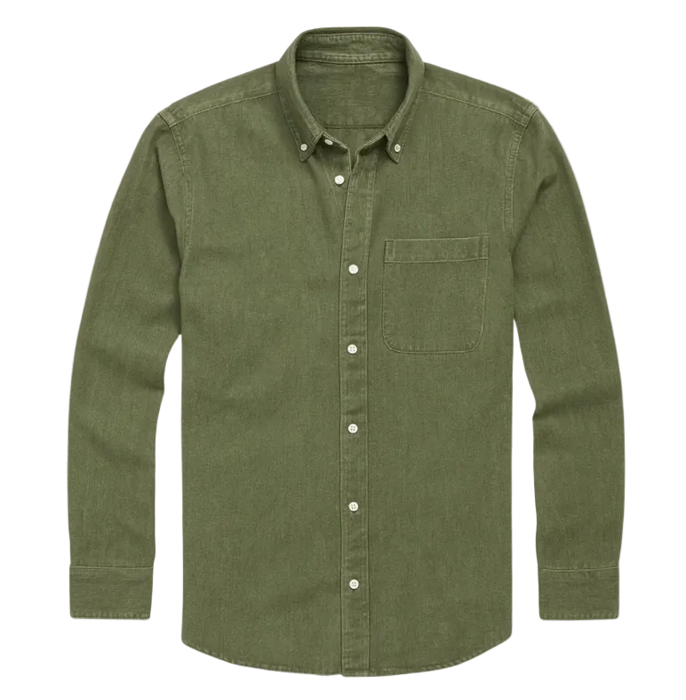 Charles | Men's Classic Fit Denim Shirt