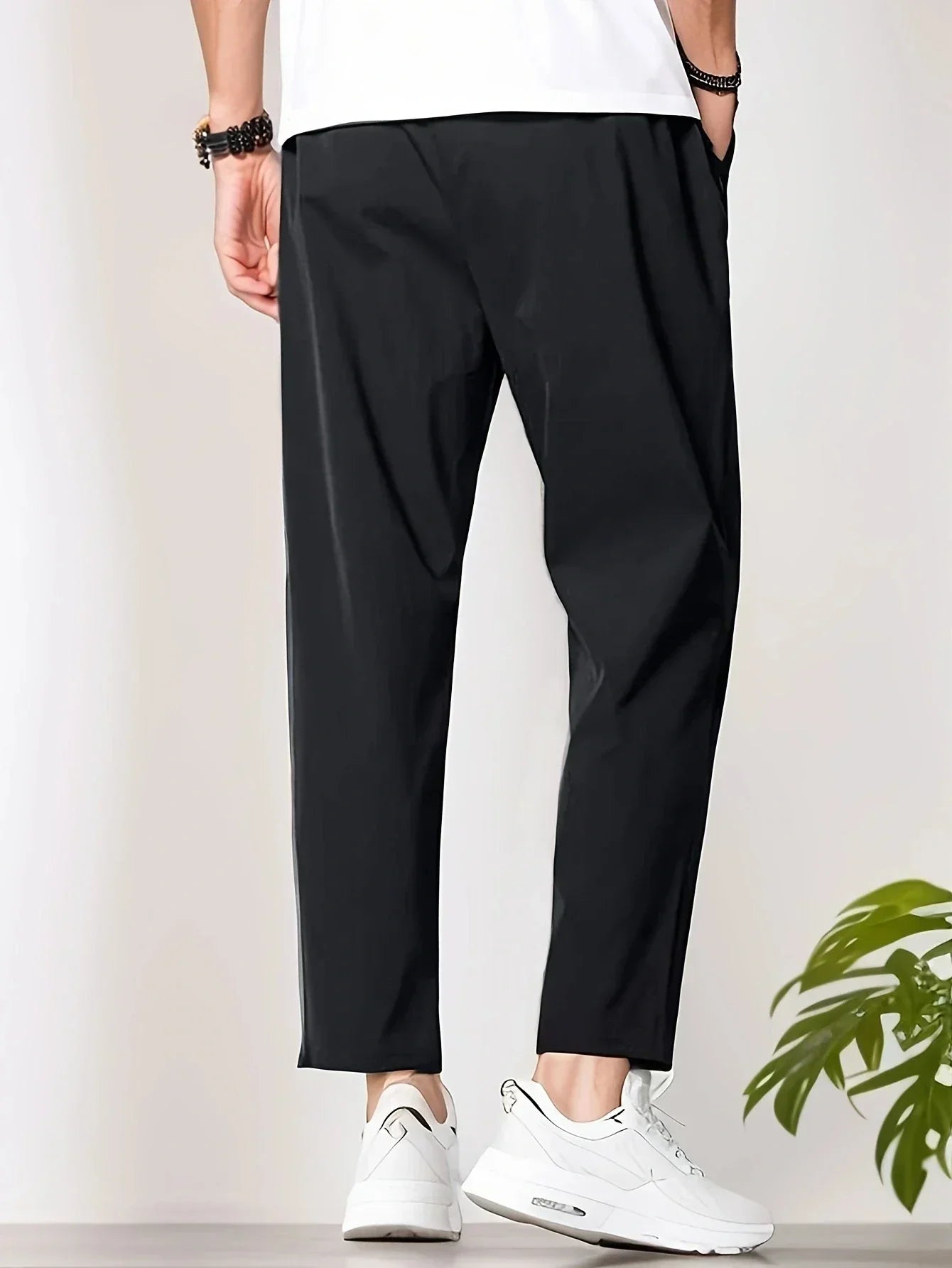 Homer | Men's Slim Fit Flat Front Casual Chino Pants