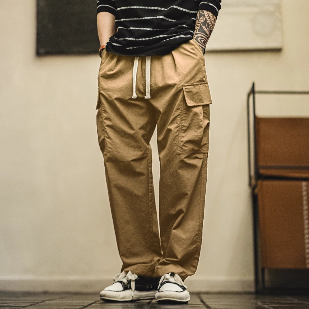 Clint | Men's Vintage Multi-Pockets Cargo Pants