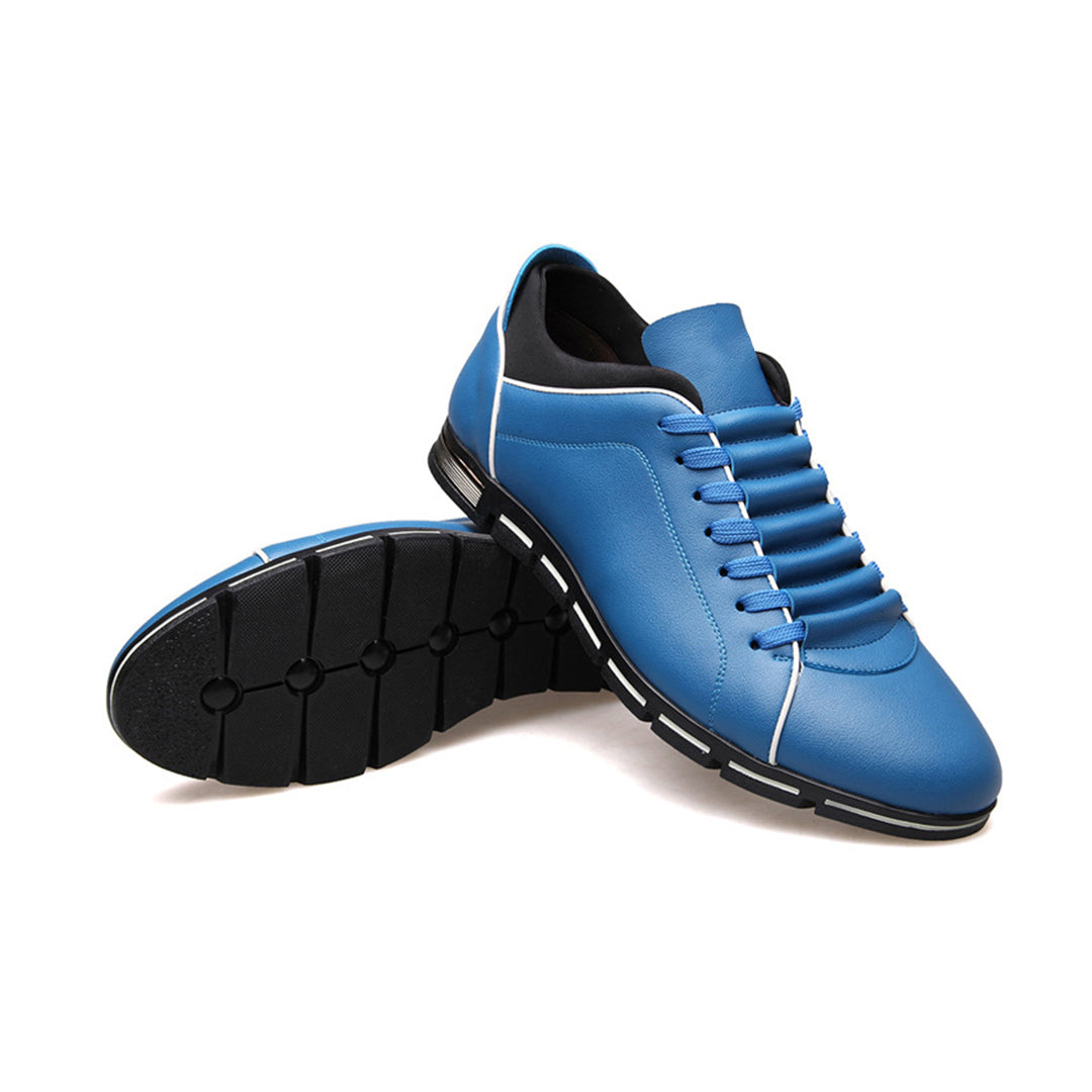 Bradley | Men's Classic Leather Low-Top Sneakers
