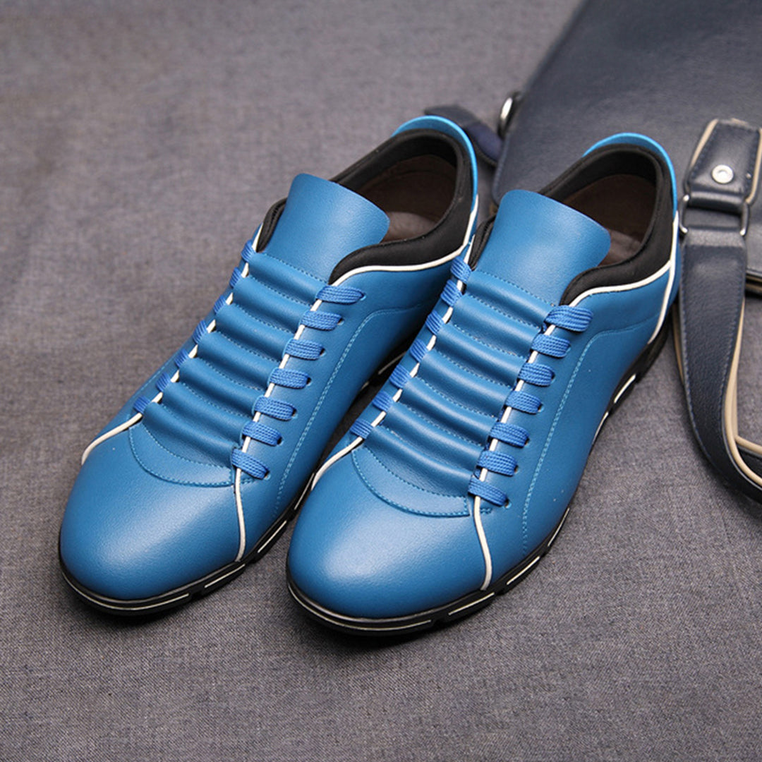 Bradley | Men's Classic Leather Low-Top Sneakers