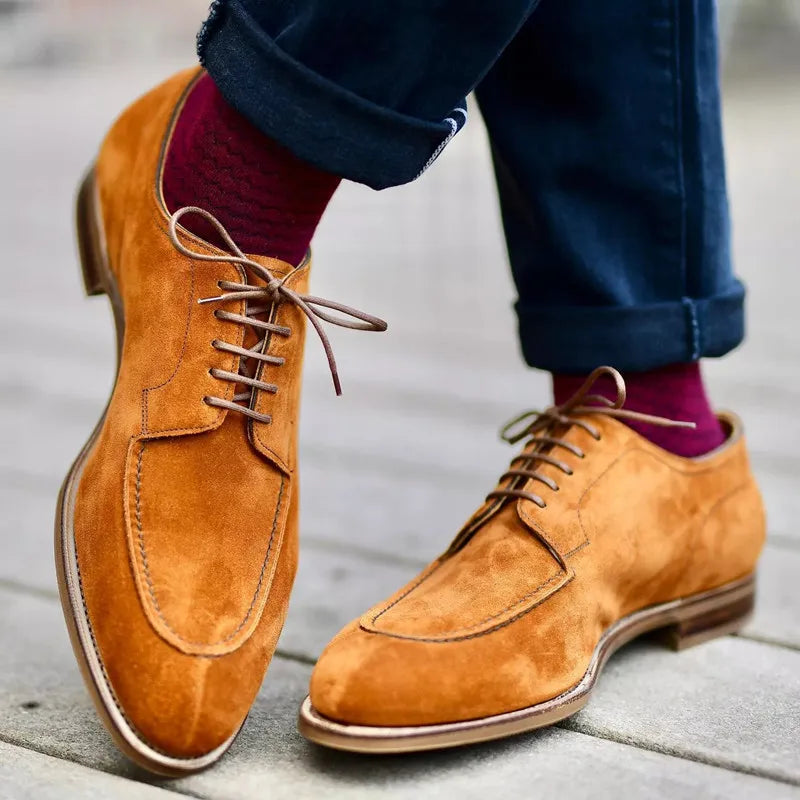 Dave | Men's Suede Derby Oxfords