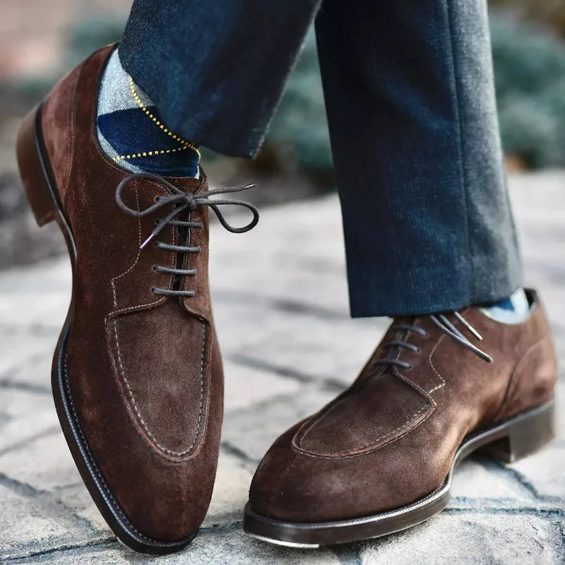 Dave | Men's Suede Derby Oxfords