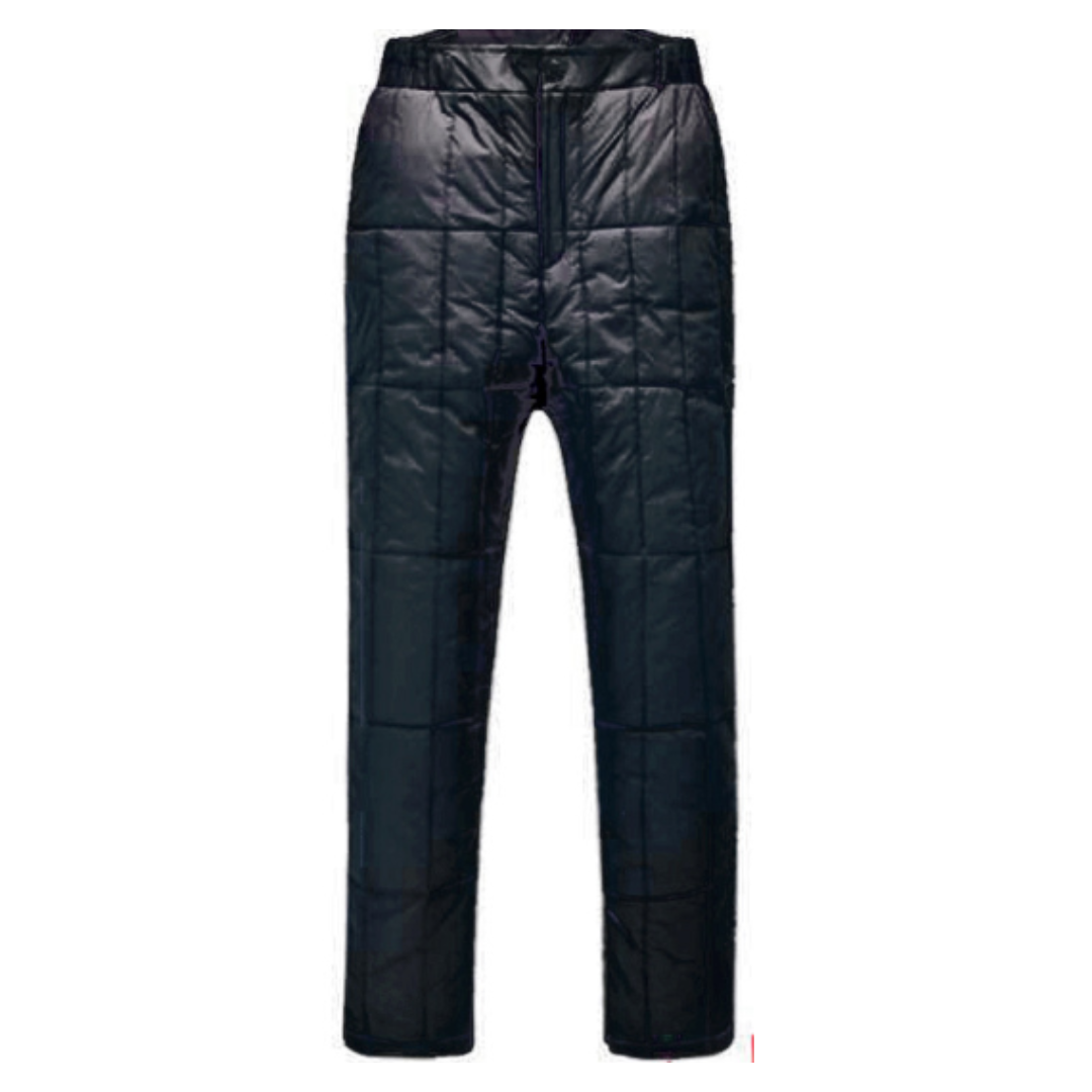 Joven | Men's Black Quilted Insulated Winter Pants
