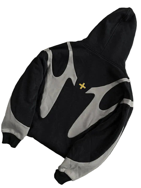Anthony | Men's Zip-Up Graphic Hoodie