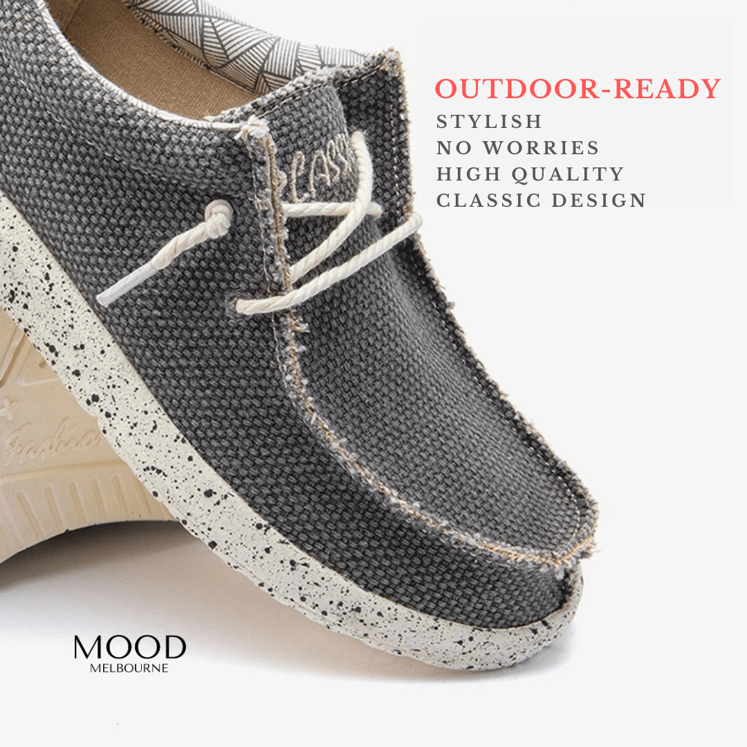 Archer | Men's Anti-Slip Slip-On Canvas Loafers