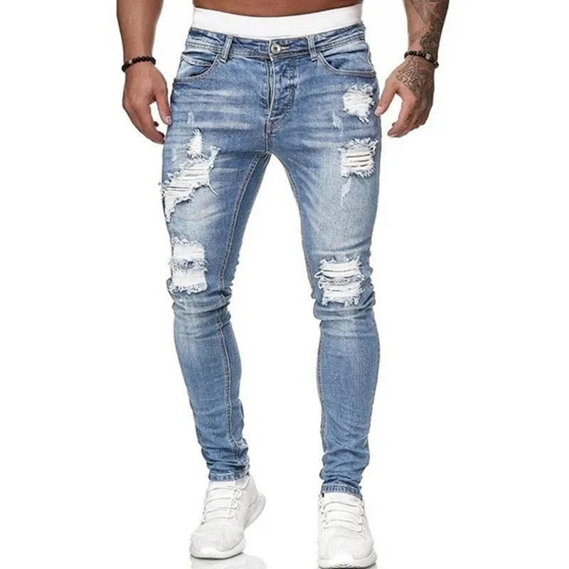 Magnus | Men's Casual Ripped Skinny Jeans