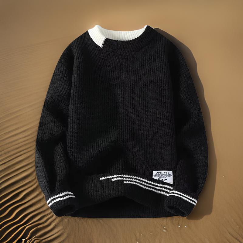 Lennox | Men's Chunky Knit Crewneck Sweater