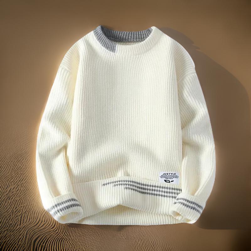 Lennox | Men's Chunky Knit Crewneck Sweater