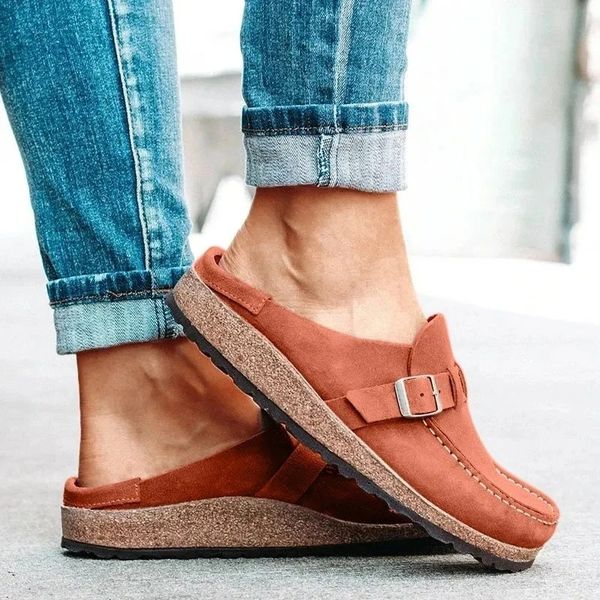 Elijah | Men's Orthopedic Suede Clogs