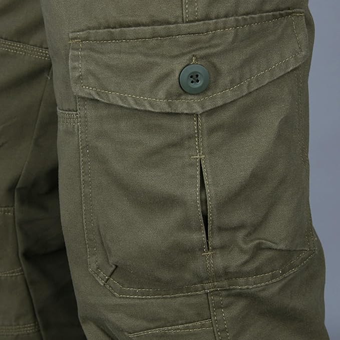 Rhys | Men's Straight Fit Multi-Pocket Cargo Pants