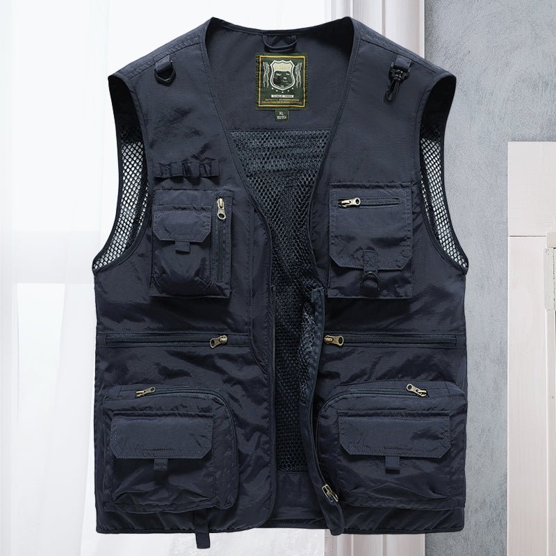 Adriel | Men's Multi-Pocket Utility Vest