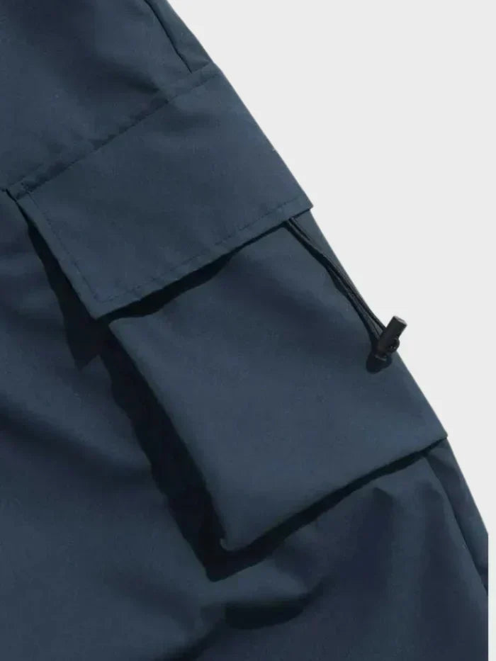 Iggy | Men's Wide Leg Cargo Pants with Elastic Waistband