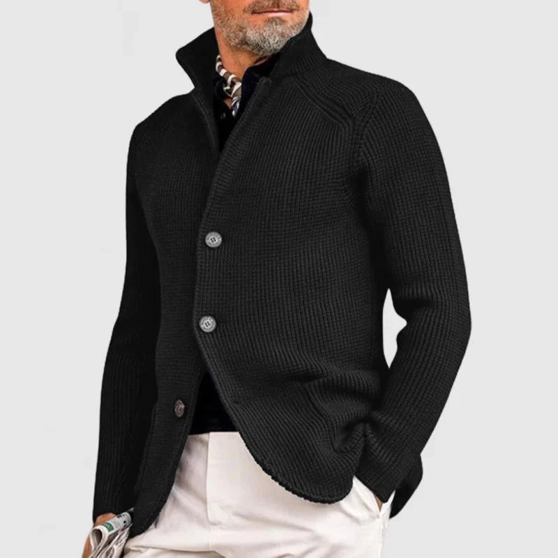 Briar | Men's Chunky Knit V-Neck Cardigan