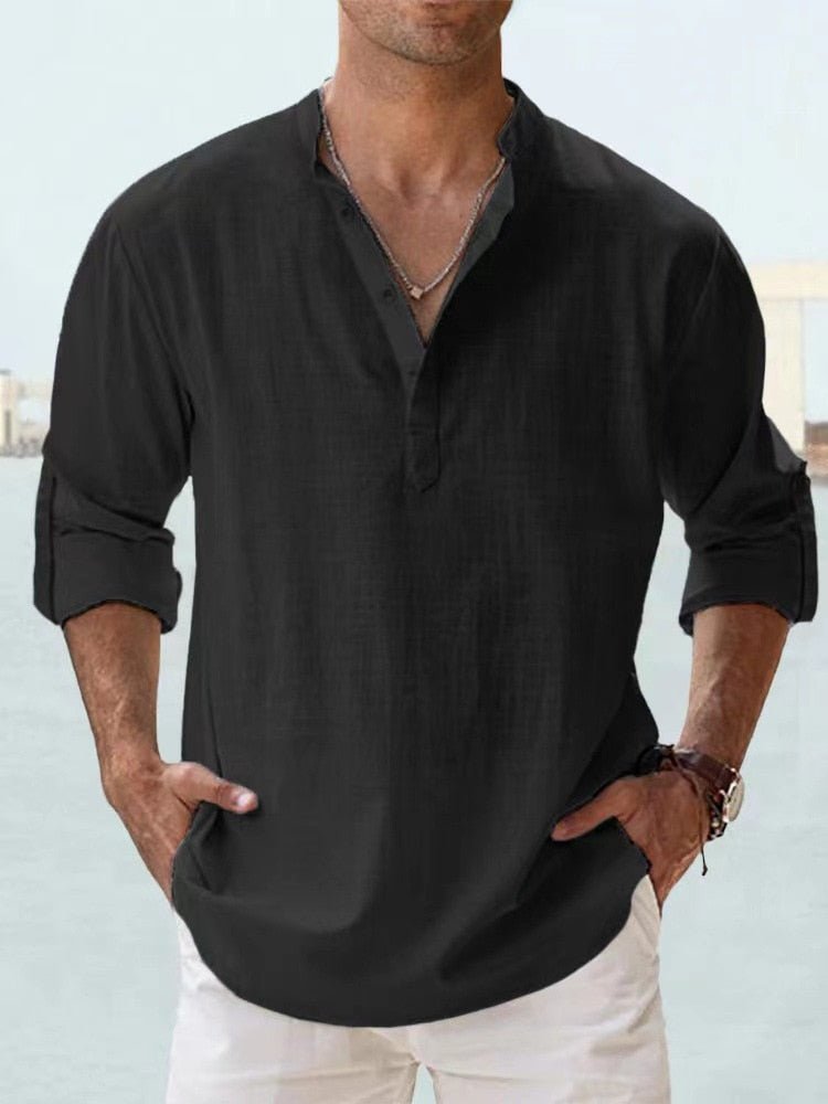 Jonas | Men's Casual Linen Summer Shirt