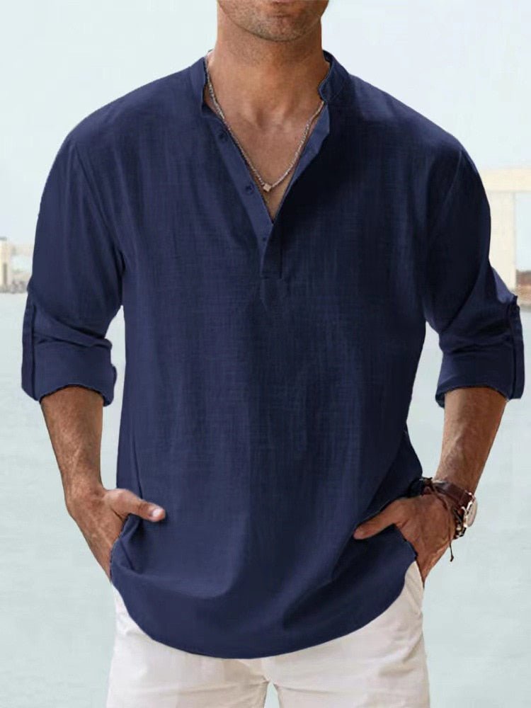 Jonas | Men's Casual Linen Summer Shirt