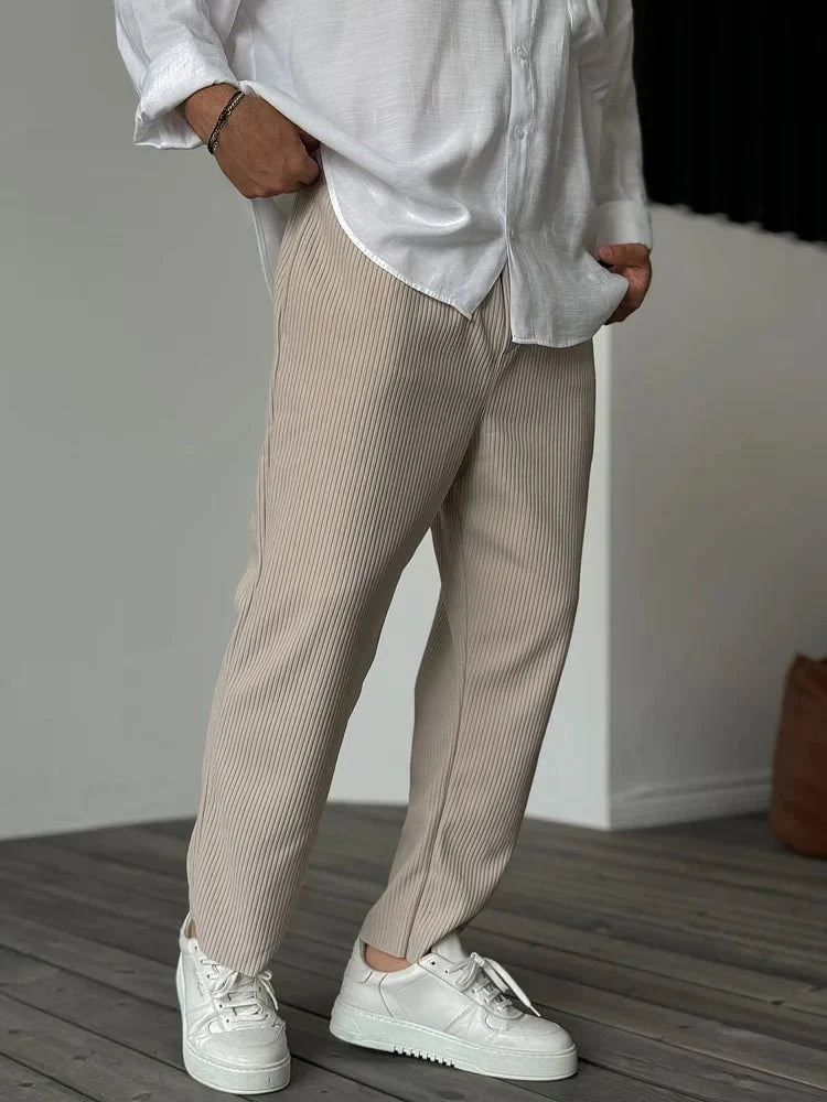 Lorenzo | Men's Corduroy Chino Trousers