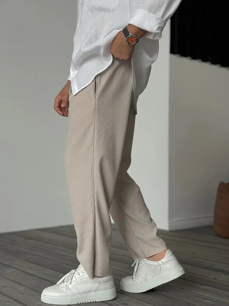 Lorenzo | Men's Corduroy Chino Trousers