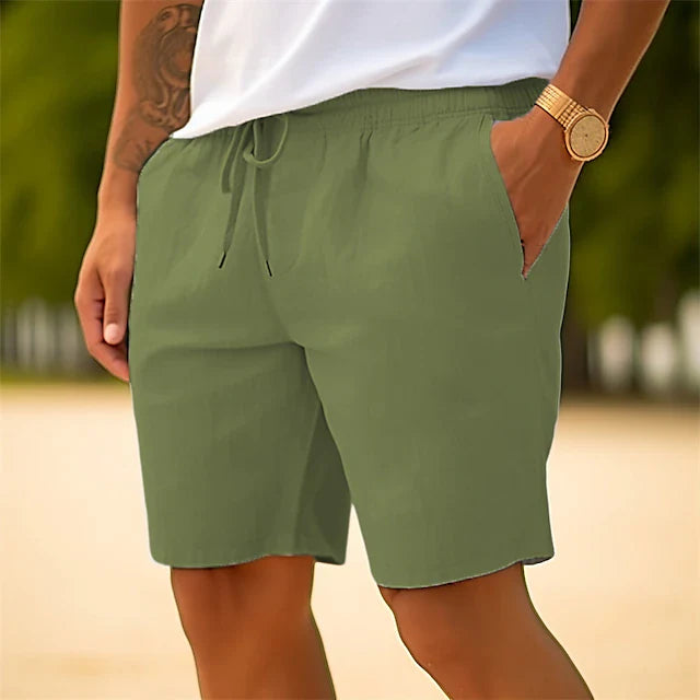 Ulysses | Men's Breathable Linen Lounge Shorts
