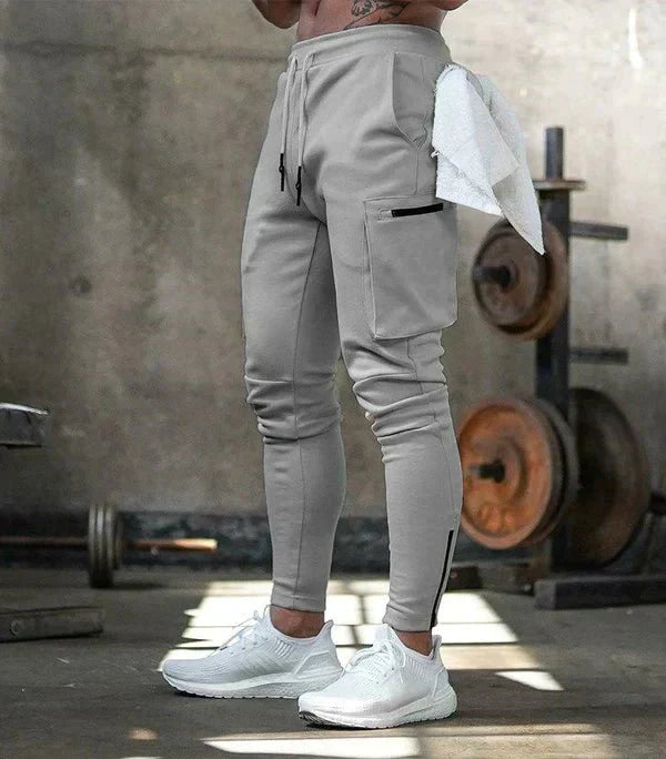 Zayn |  Men's Athletic Cargo Pants with Zip Pockets