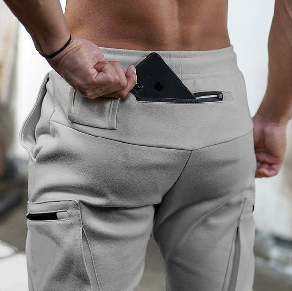 Zayn |  Men's Athletic Cargo Pants with Zip Pockets