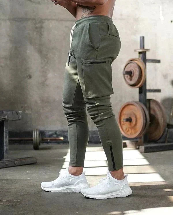 Zayn |  Men's Athletic Cargo Pants with Zip Pockets