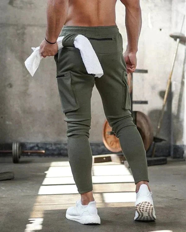 Zayn |  Men's Athletic Cargo Pants with Zip Pockets
