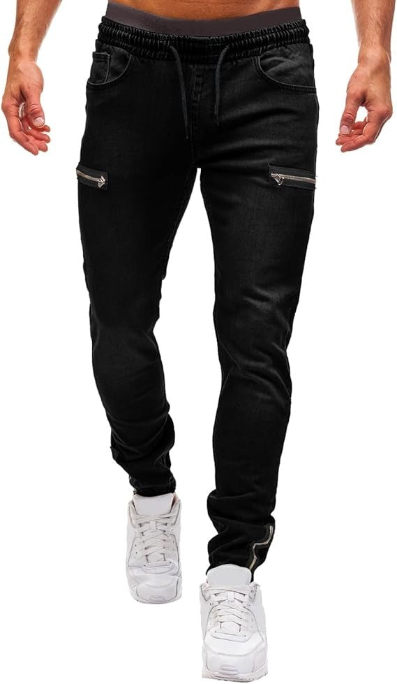 Jett | Men's Casaual Slim-Fit Denim Jogger Jeans